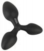 Black Velvets Triple Butt Plug